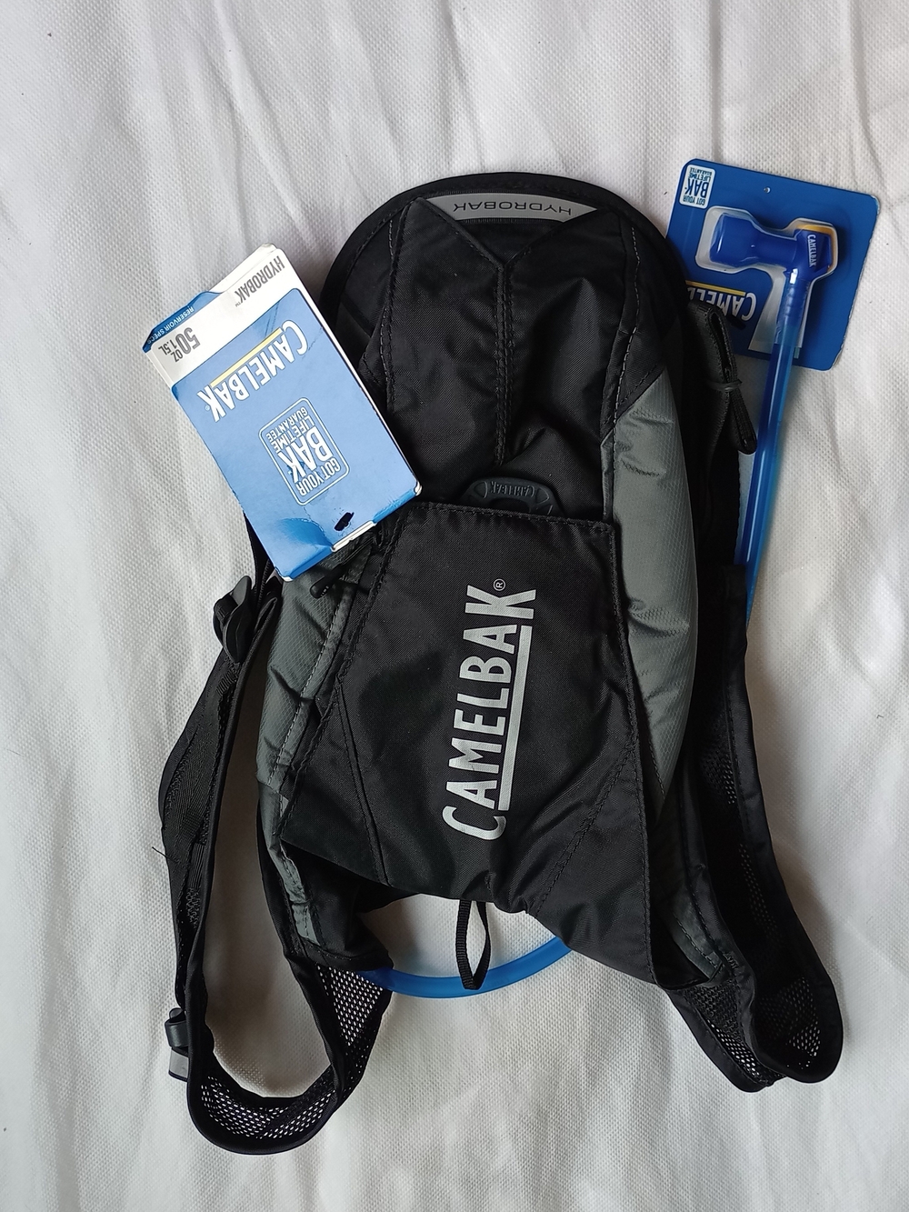 CamelBak Black/Grey Hydration Backpack for Men NWT